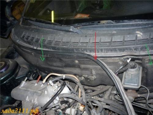 Замена радиатора печки на ваз-2110. Старая печка