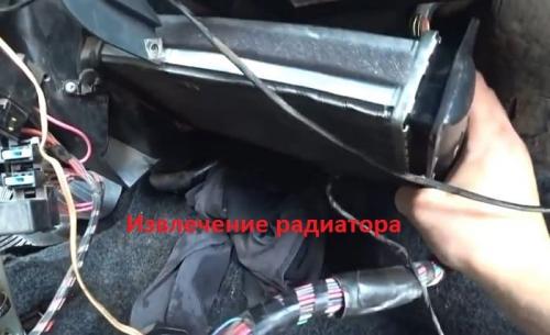 Замена радиатора печки ВАЗ 2114. Порядок выполнения работы