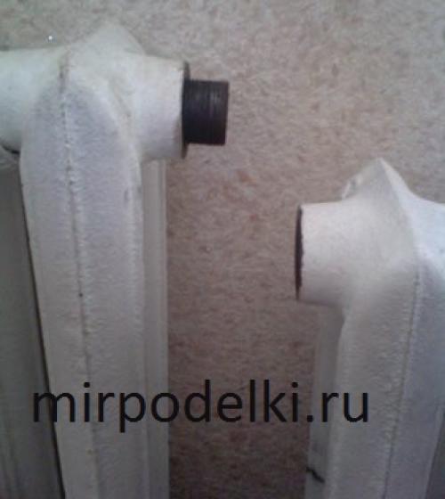 Монтаж чугунных радиаторов схема. Подготовка 07 Монтаж чугунных радиаторов схема. Подготовка 07