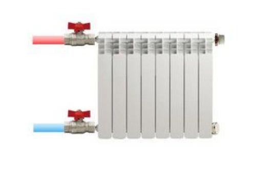 Одностороннее подключение радиатора отопления. Зависимость эффективность радиатора от схемы его врезки в систему