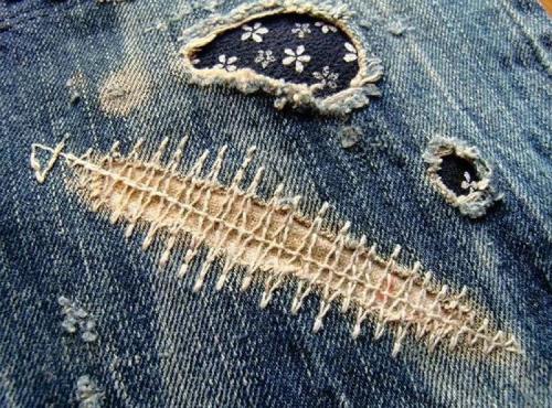 Как зашить дырку вышивкой. Пять простых вариантов