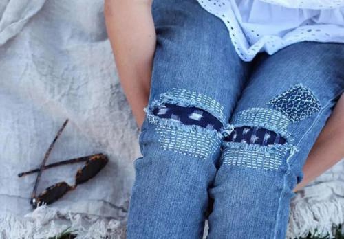 Как зашить дырку вышивкой. Пять простых вариантов