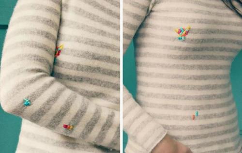 Как зашить дырку вышивкой. Пять простых вариантов