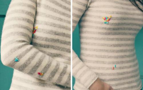 Как замаскировать прожженную дырку на одежде и другие.. Как замаскировать дырку на трикотажной футболке 19 Как замаскировать прожженную дырку на одежде и другие.. Как замаскировать дырку на трикотажной футболке 19