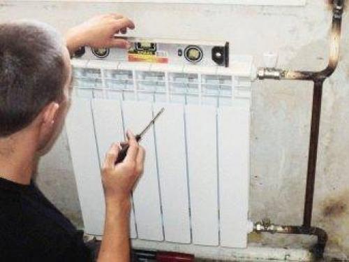 Сборка секций радиатора отопления. Требования и разметка