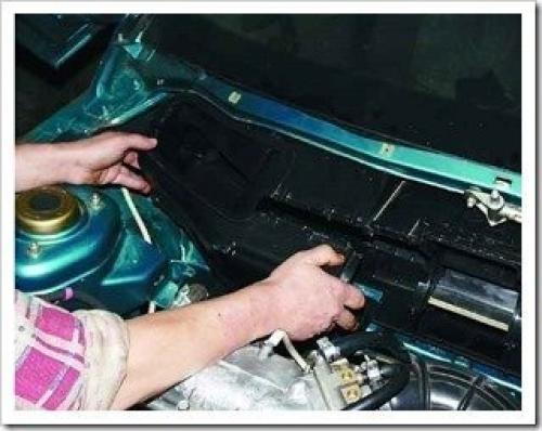 Замена радиатора печки на ваз-2110. Снятие и установка радиатора отопителя на ВАЗ 2110, 2111, 2112