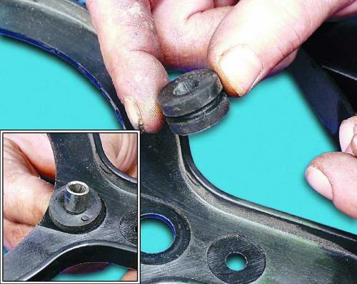 Как снять вентилятор охлаждения ВАЗ 2110 16 клапанов. Ход выполнения работы