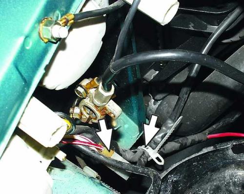 Как снять вентилятор охлаждения ВАЗ 2110 16 клапанов. Ход выполнения работы