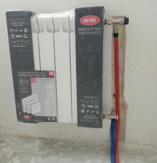 Подключение радиаторов отопления из стены. Боковое подключение радиаторов REHAU из стены