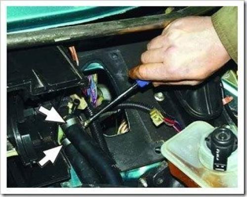 Замена радиатора печки ВАЗ 2110. Снятие и установка радиатора отопителя на ВАЗ 2110, 2111, 2112