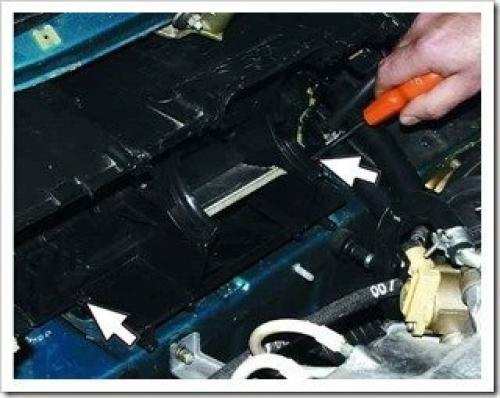 Замена радиатора печки ВАЗ 2110. Снятие и установка радиатора отопителя на ВАЗ 2110, 2111, 2112