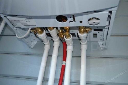 Фитинги для подключения котла. Какими трубами делать