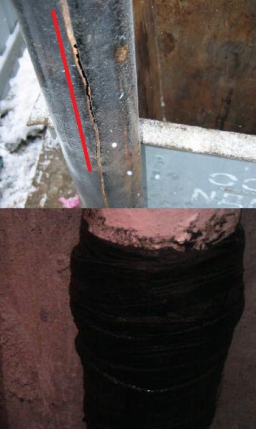 Холодная сварка для чугунной трубы. Чем заделать трещину в чугунной канализационной трубе — способы и материалы