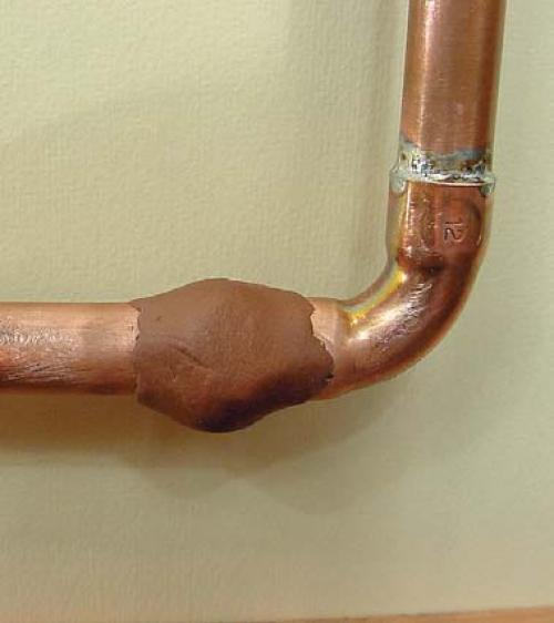 Холодная сварка от протечек. Холодная сварка — устранение протечки труб без сварки