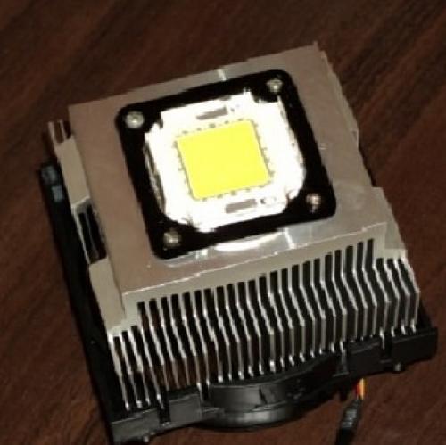 Радиаторы для светодиодов и led светильников. Охлаждение своими руками