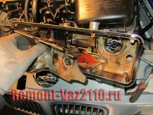 Клапан вентиляции картерных газов ВАЗ 2110. Очистка системы вентиляции картера