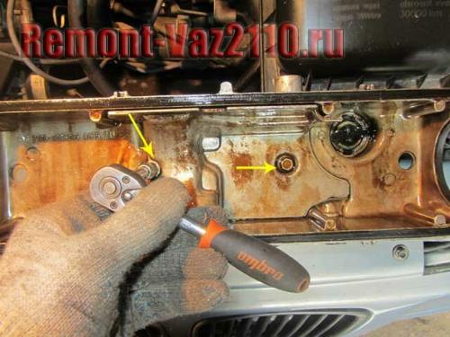 Клапан вентиляции картерных газов ВАЗ 2110. Очистка системы вентиляции картера