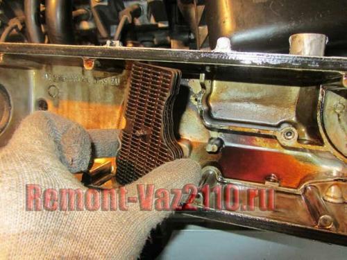 Клапан вентиляции картерных газов ВАЗ 2110. Очистка системы вентиляции картера
