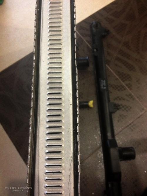 Ремонт бачка радиатора автомобиля своими руками. Устранение течи верхнего бачка радиатора 03