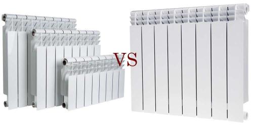 Какие радиаторы лучше биметаллические или алюминиевые. Биметаллический или алюминиевый радиатор отопления. Что лучше?