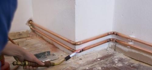 Трубы отопления, какие лучше. №6. Медные трубы для отопления