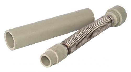 Провисание полипропиленовых труб. Компенсатор для полипропиленовых труб