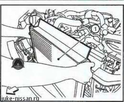 Замена радиатора и вентилятора охлаждения двигателя. Замена радиатора и вентилятора системы охлаждения 03