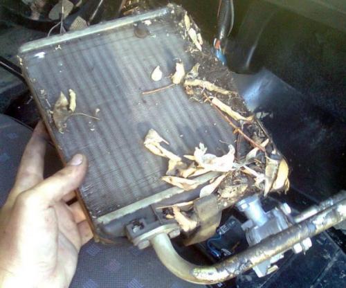 Замена радиатора печки ВАЗ 2107. Неисправности радиатора, их признаки и причины