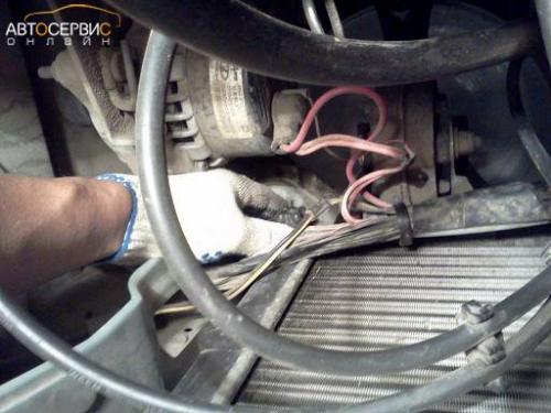 Крепление радиатора ваз 2109. Замена радиатора охлаждения своими руками 31