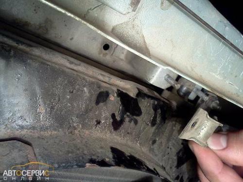 Крепление радиатора ваз 2109. Замена радиатора охлаждения своими руками 36