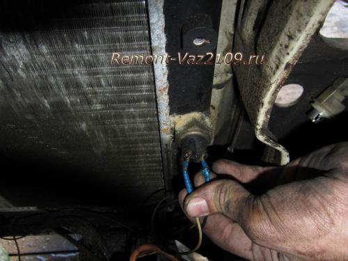 Крепление радиатора ваз 2109. Замена радиатора охлаждения своими руками