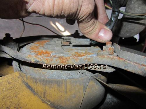 Как снять вентилятор радиатора ваз 2109. Замена мотора вентилятора охлаждения радиатора