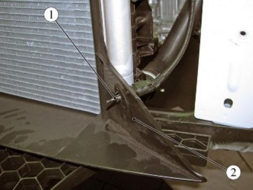 Снятие и установка радиатора системы охлаждения двигателя 01 Снятие и установка радиатора системы охлаждения двигателя 01