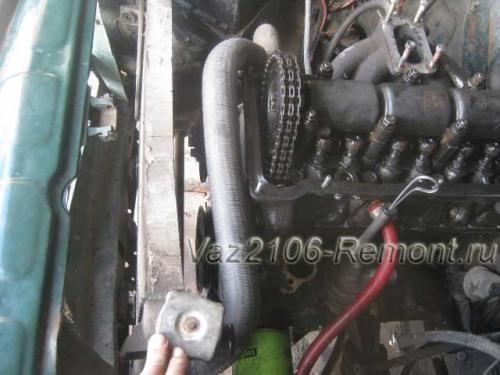 Замена медного радиатора на алюминиевый ВАЗ 2106. Замена радиатора охлаждения своими руками