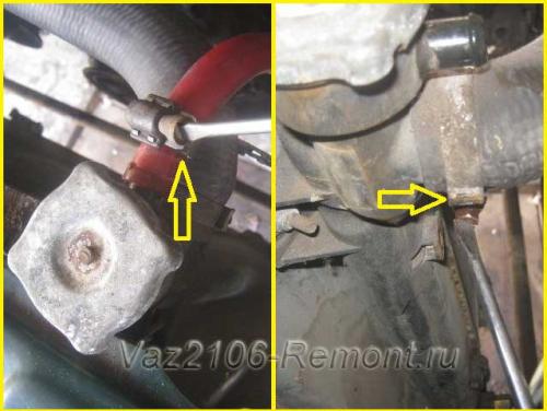 Замена медного радиатора на алюминиевый ВАЗ 2106. Замена радиатора охлаждения своими руками