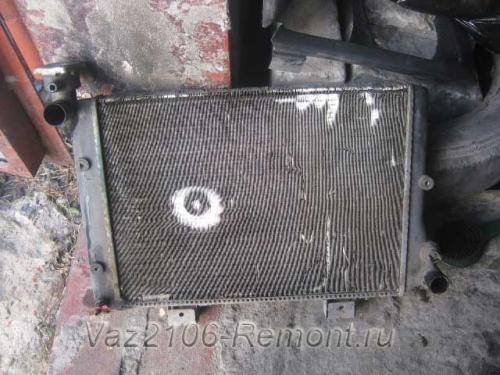 Замена медного радиатора на алюминиевый ВАЗ 2106. Замена радиатора охлаждения своими руками