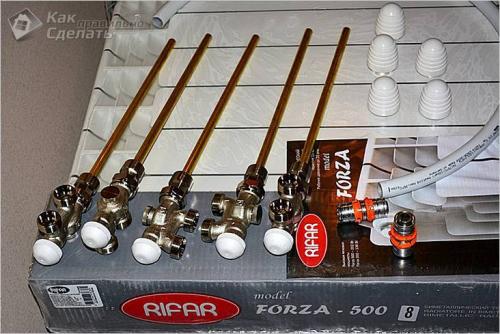 Подключение радиатора отопления с нижним подключением. Особенности нижнего подключения