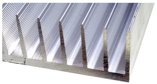 Алюминиевый радиатор охлаждения для светодиода. Радиатор для светодиодов. PCB (печатная плата) 09