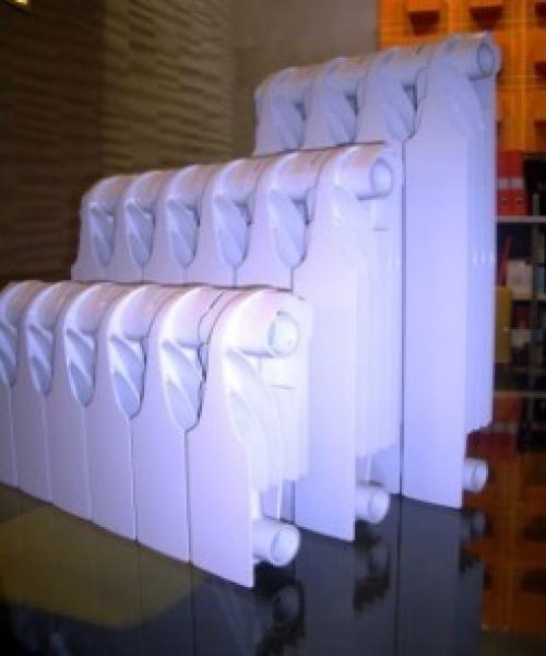 Таблица мощности радиаторов. Сравнение радиаторов разных типов