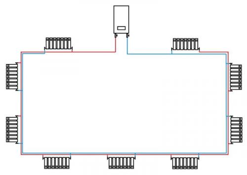 Схемы бокового подключения радиаторов. Способы подключения радиаторов отопления 12 Схемы бокового подключения радиаторов. Способы подключения радиаторов отопления 12