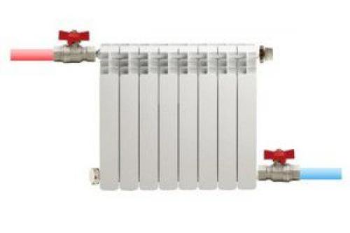 Подключение вертикального радиатора. Зависимость эффективность радиатора от схемы его врезки в систему