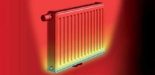 Теплоотдача стальных радиаторов. Таблица расчетов теплоотдачи радиаторов отопления